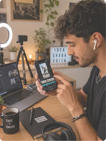 Creador de TikTok y Reels
