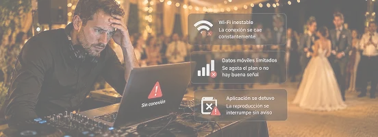 Streaming Buffering Issue during Wedding and Event