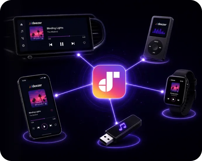 Reproducir música de Deezer en varios dispositivos