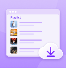 Descarga playlists completas